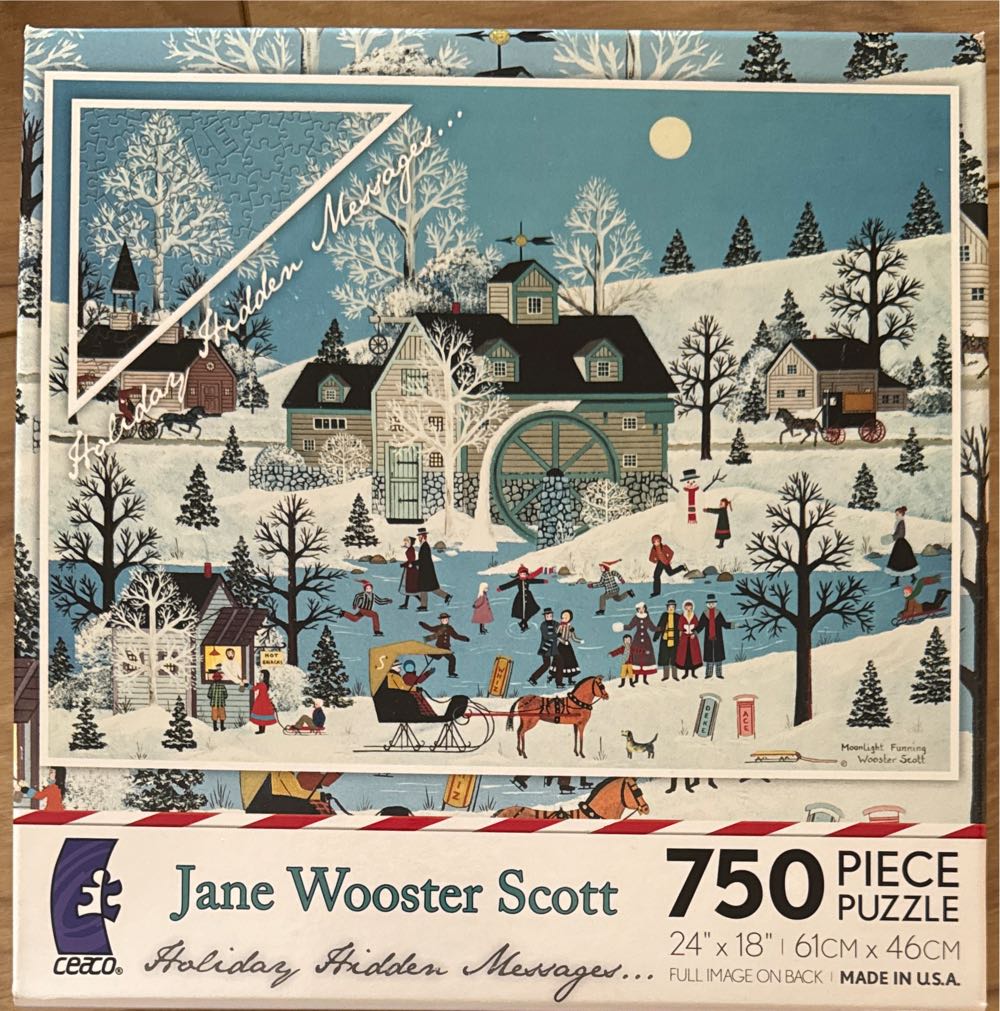 Moonlight Fun - Ceaco puzzle collectible [Barcode 021081029926] - Main Image 2