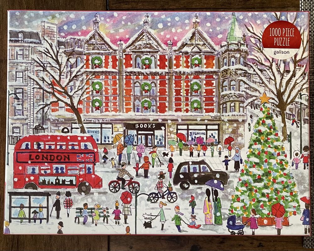 Christmas In London - Galison puzzle collectible [Barcode 9780735378353] - Main Image 4