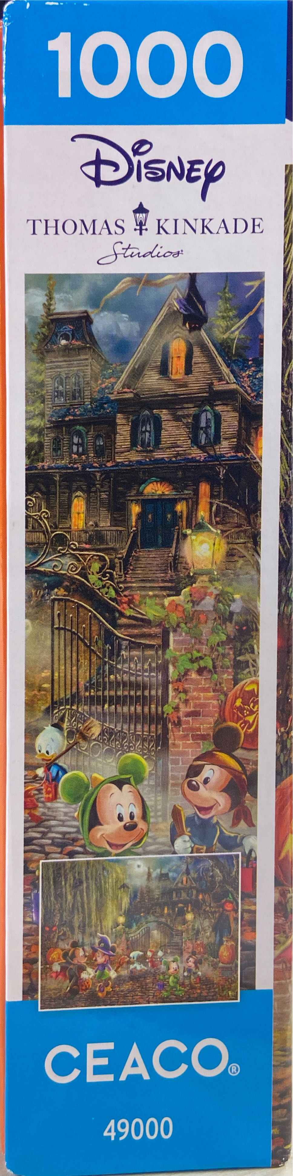 Mickey & Minnie Halloween Fun - Ceaco puzzle collectible [Barcode 021081311106] - Main Image 4