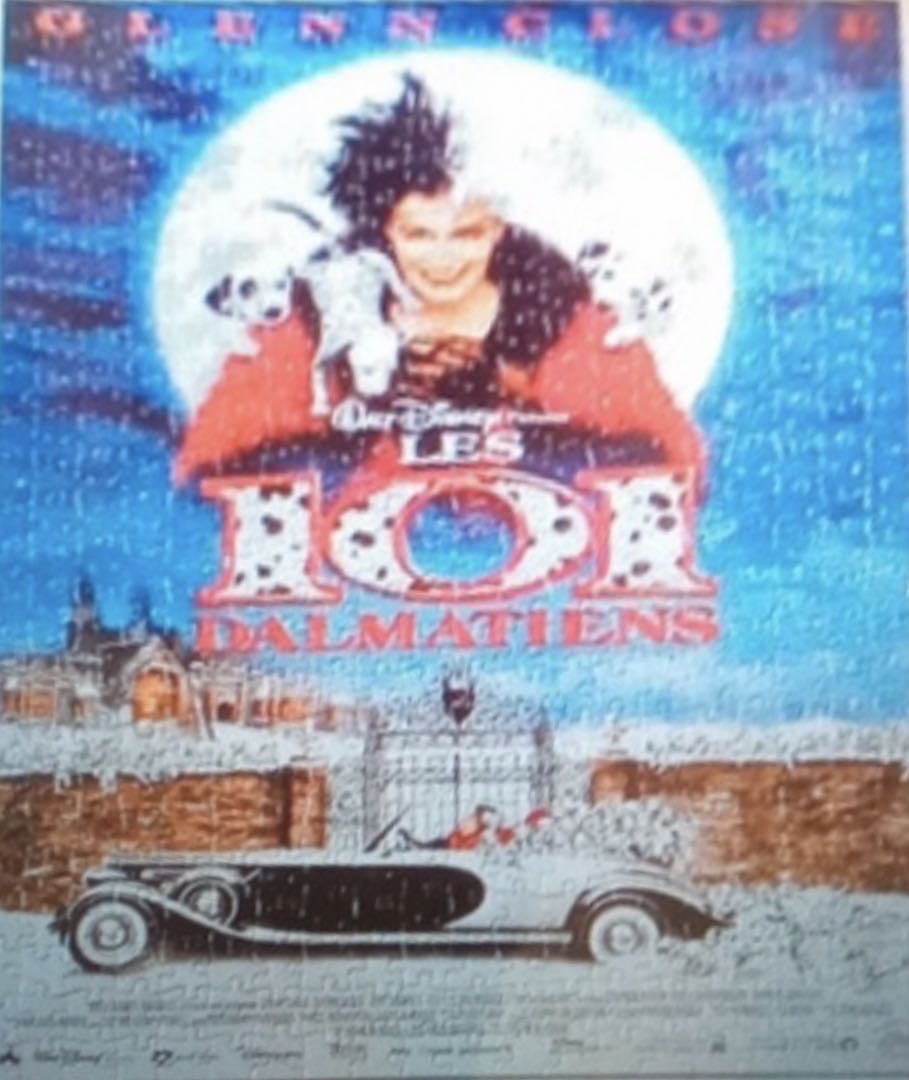 101 Dalmatians Movie Poster Disney Scannen - Ravensburger/Nathan puzzle collectible - Main Image 3
