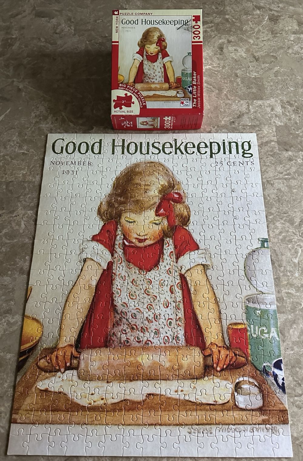 The Little Baker - New York Puzzle Company puzzle collectible [Barcode 851996002512] - Main Image 2