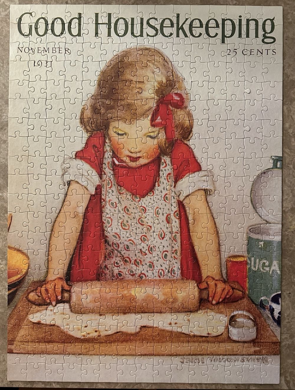 The Little Baker - New York Puzzle Company puzzle collectible [Barcode 851996002512] - Main Image 3