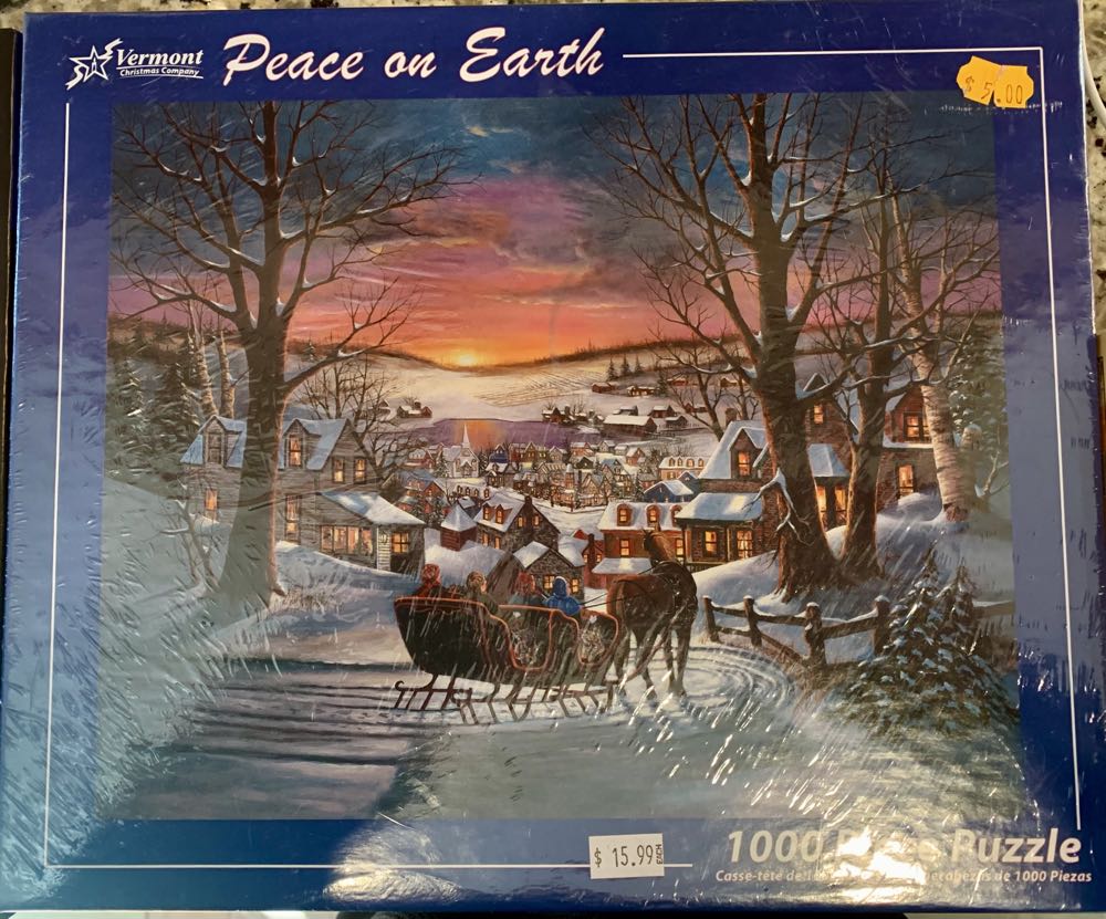 Peace On Earth (NIB) $ - Vermont Christmas  Company puzzle collectible [Barcode 871241003217] - Main Image 2