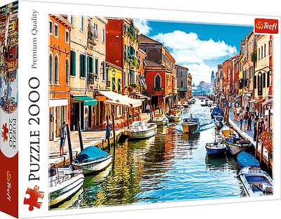 MURANO ISLAND, VENICE - Otok Murano, Benetke - Trefl puzzle collectible - Main Image 2