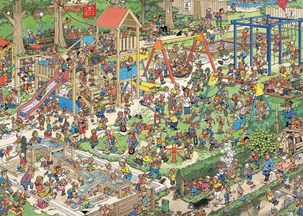 De Speeltuin - jumbo 950 puzzle collectible [Barcode 8710126002315] - Main Image 2