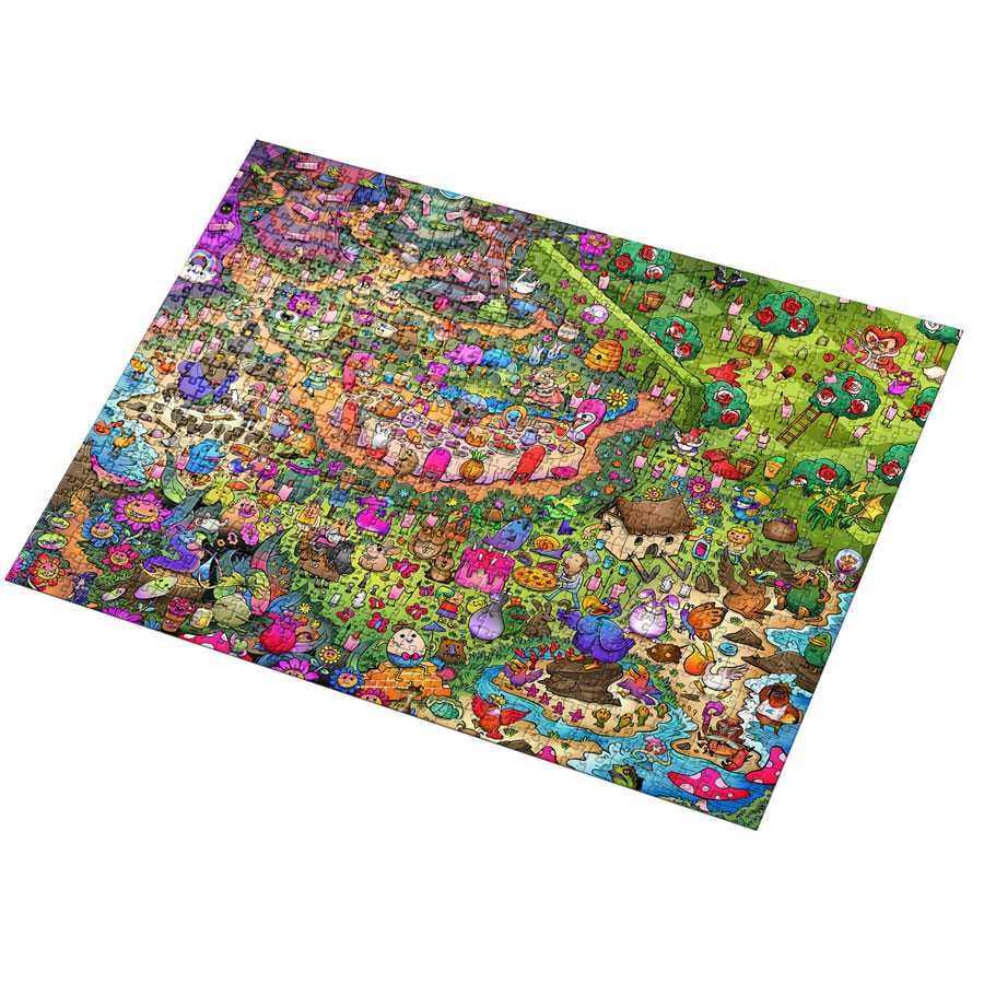 Vizzles 4: Alice In Wonderland - Great Games: Vizzles puzzle collectible [Barcode 658238644932] - Main Image 3