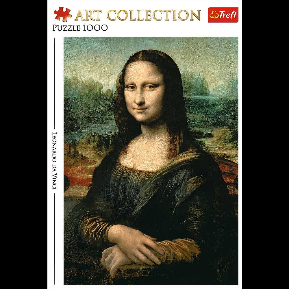 Art Collection: Mona Lisa  - Trefl puzzle collectible [Barcode 5900511105421] - Main Image 2