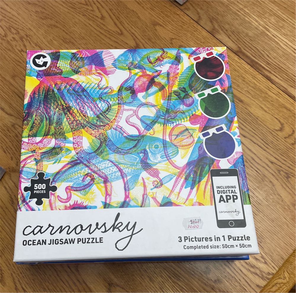 Ginger Fox Carnovsky Ocean - Ginger Fox puzzle collectible [Barcode 5060756131132] - Main Image 2