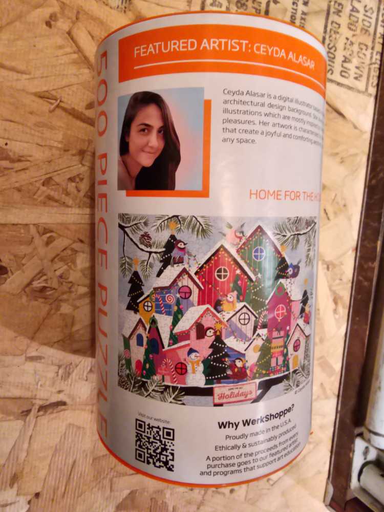 Home For The Holidays - Werkshoppe puzzle collectible [Barcode 810052902296] - Main Image 2