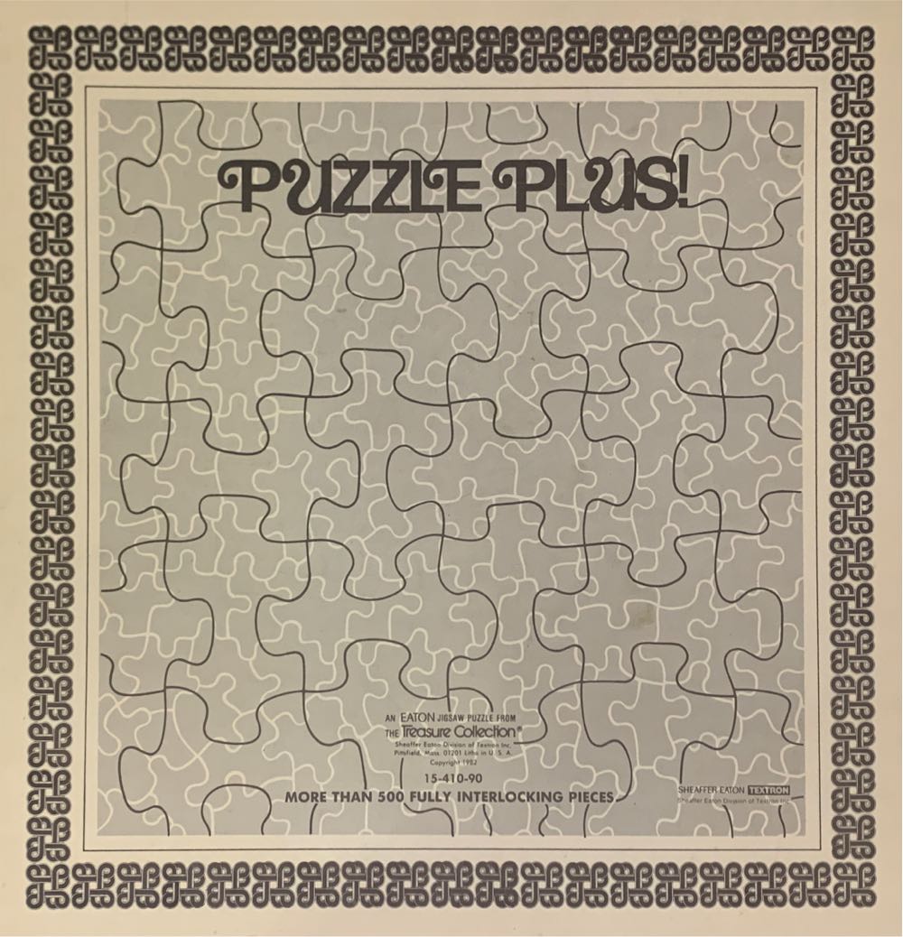 Puzzle Plus! - NEW - SOLD - Eaton Jigsaw Puzzle puzzle collectible - Main Image 2