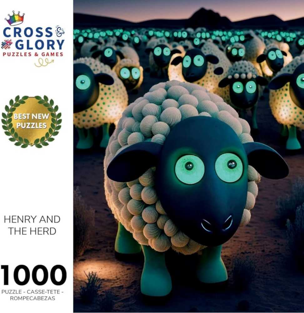 Henry And The Herd - Cross & Glory puzzle collectible [Barcode 850050598022] - Main Image 2