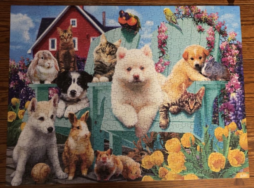 The Bench Team - SunsOut puzzle collectible [Barcode 796780422582] - Main Image 2