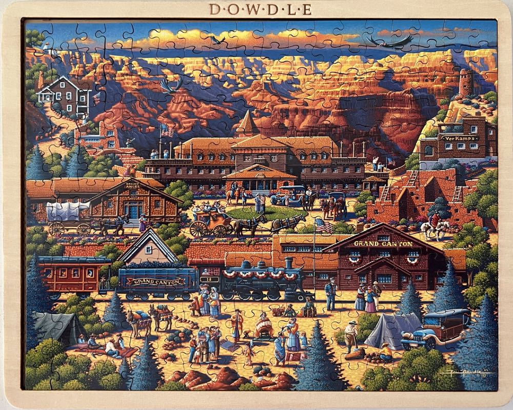 Grand Canyon - 809, 3/24/25 - Dowdle puzzle collectible - Main Image 2
