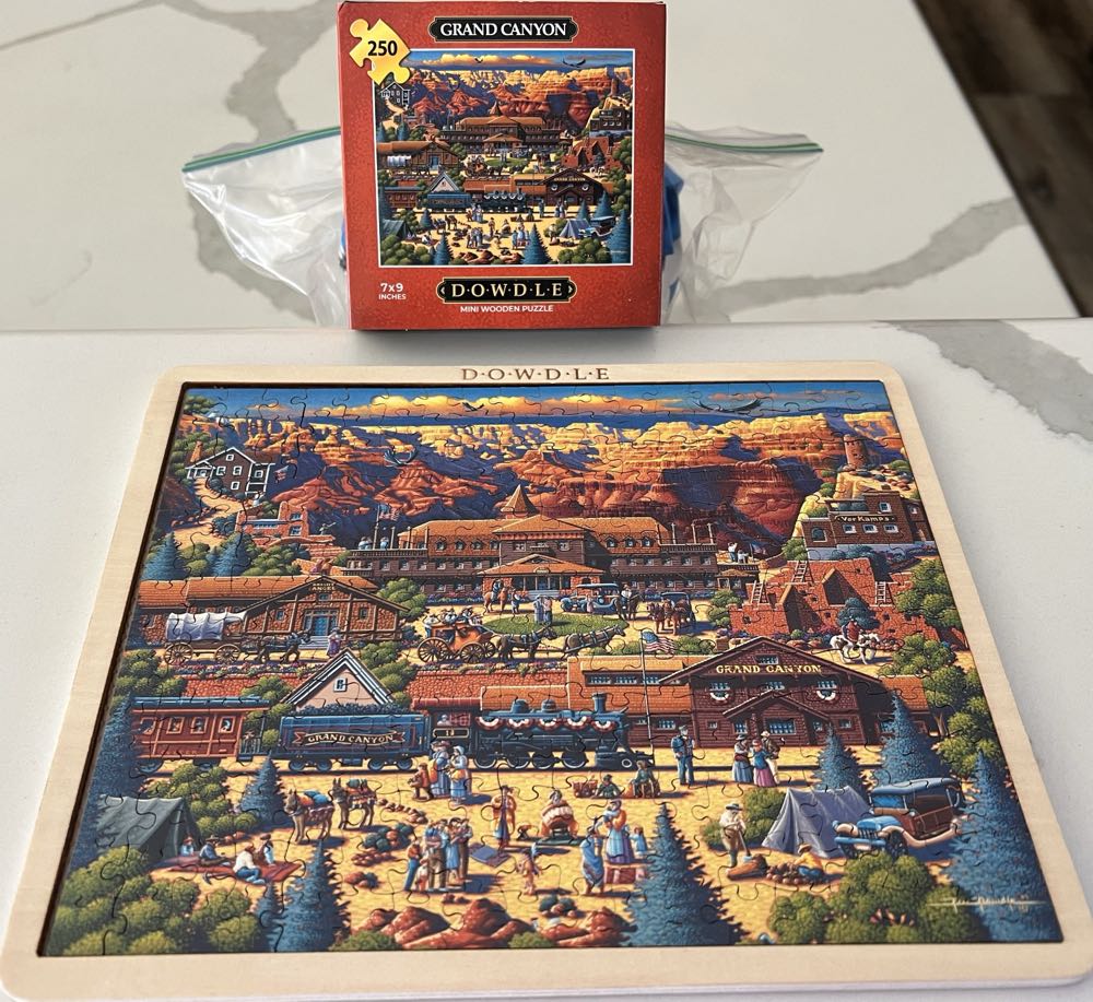Grand Canyon - 809, 3/24/25 - Dowdle puzzle collectible - Main Image 3