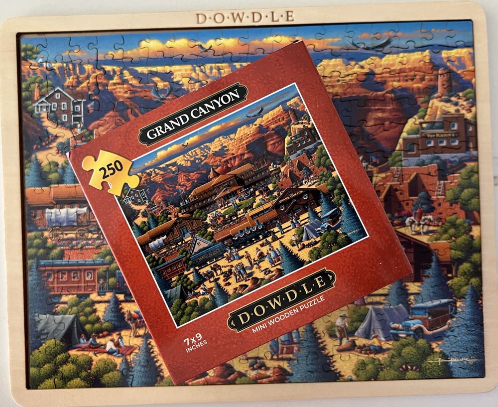 Grand Canyon - 809, 3/24/25 - Dowdle puzzle collectible - Main Image 4