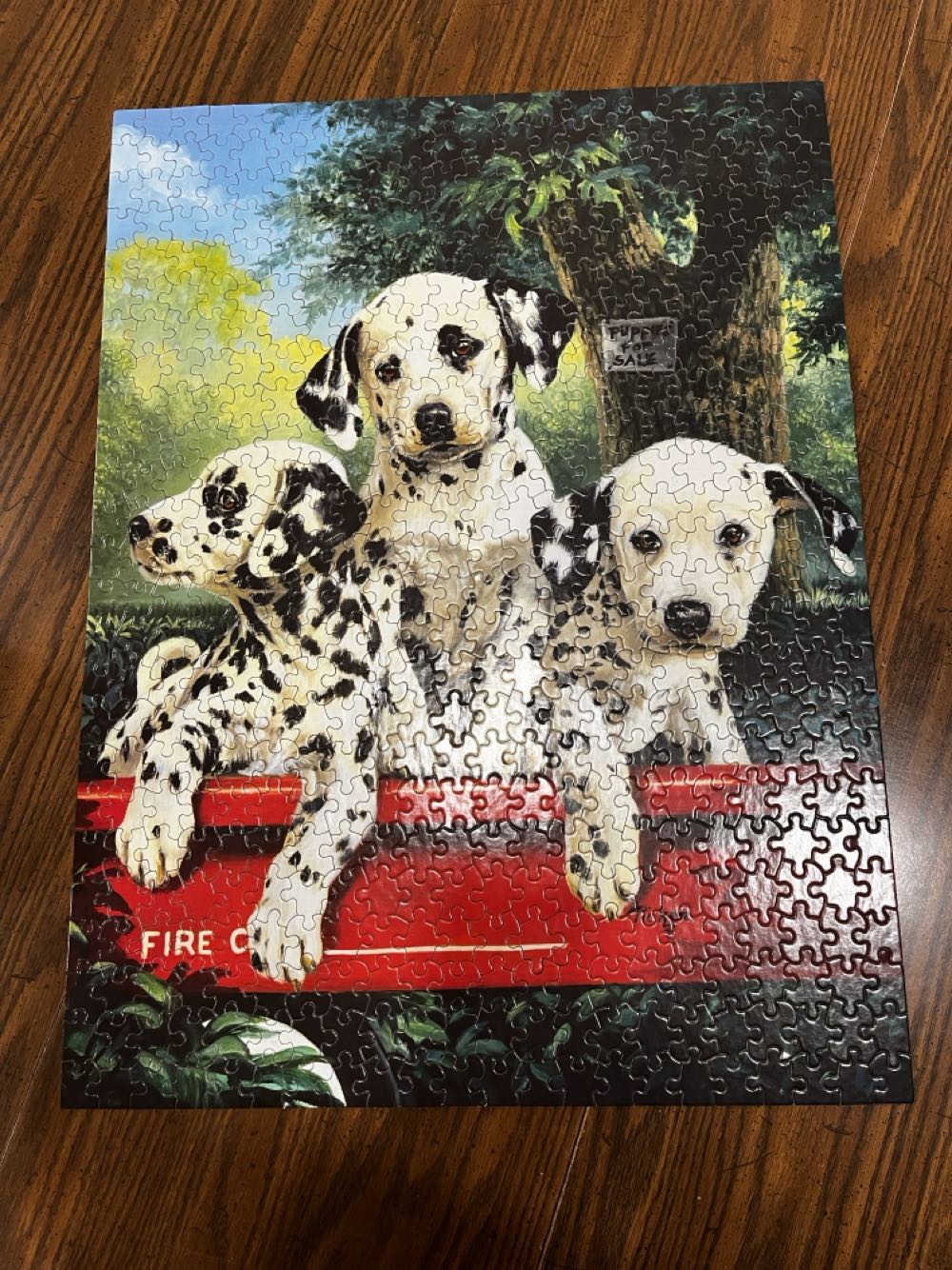 Three Alarm Fire✅🚪📸 - White Mountain puzzle collectible [Barcode 724819254057] - Main Image 4