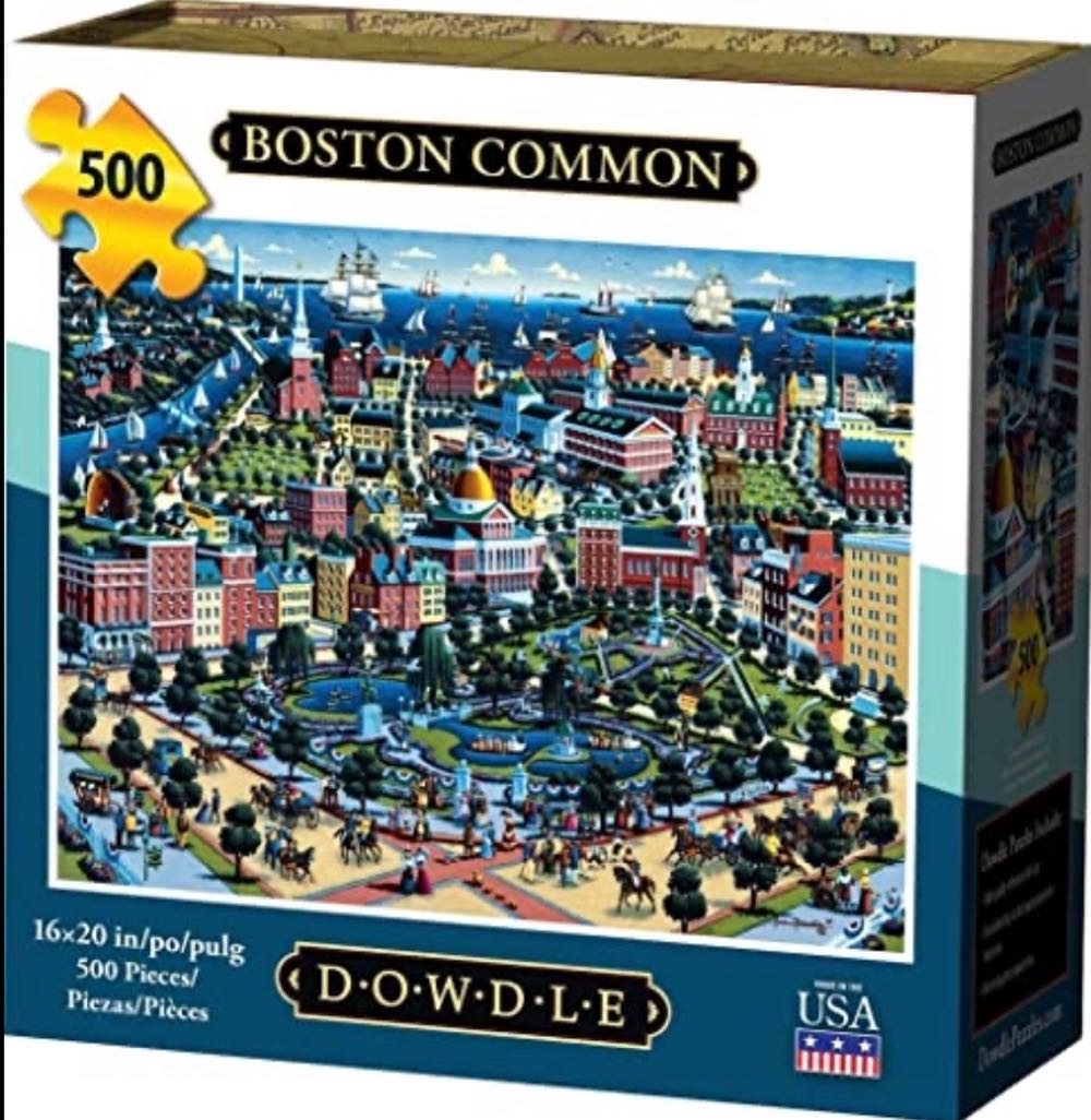 Explore America Boston - Dowdle 🇺🇸 puzzle collectible [Barcode 671095000550] - Main Image 2