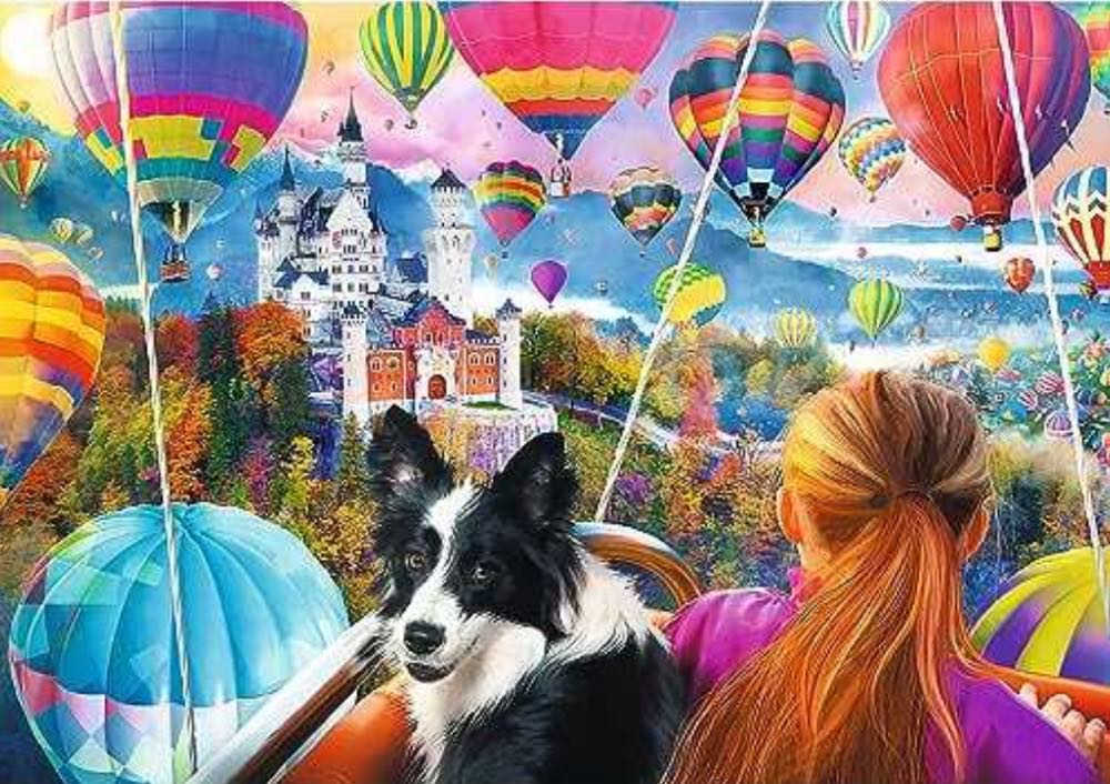 Balloon Festival  Spiral 🟦 - Trefl puzzle collectible [Barcode 5900511400182] - Main Image 2