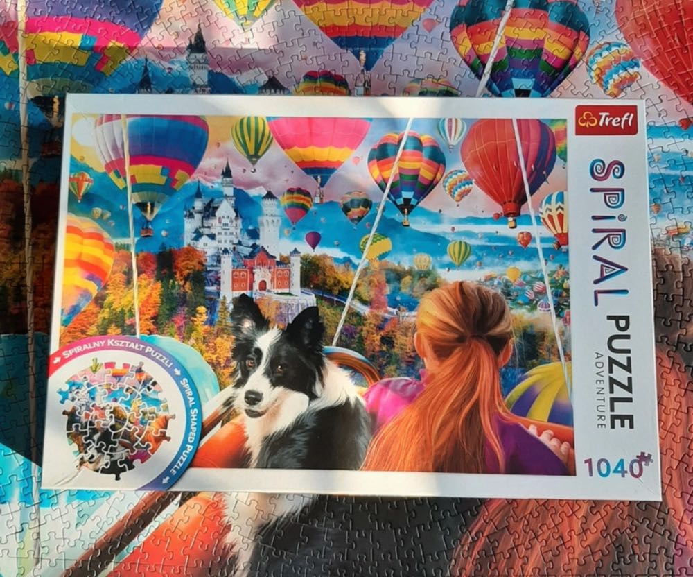 Balloon Festival  Spiral 🟦 - Trefl puzzle collectible [Barcode 5900511400182] - Main Image 4