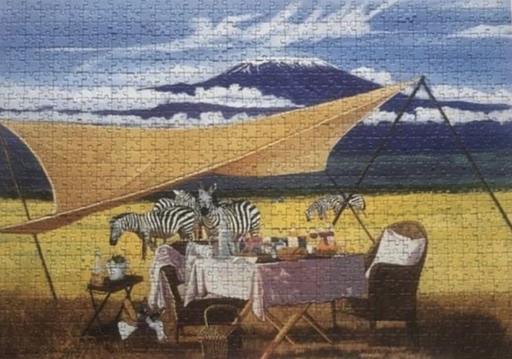The Majesty Of Kilimanjaro - Ravensburger puzzle collectible [Barcode 4005556158140] - Main Image 3