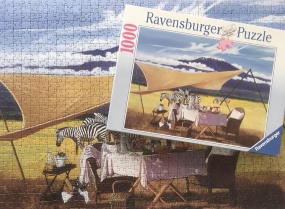 The Majesty Of Kilimanjaro - Ravensburger puzzle collectible [Barcode 4005556158140] - Main Image 4