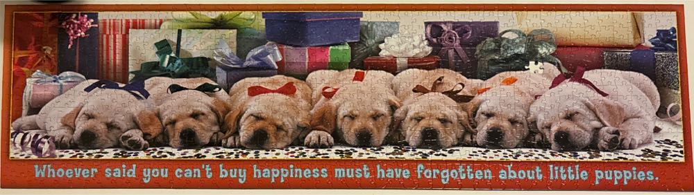 Little Puppies - Buffalo puzzle collectible [Barcode 079346140817] - Main Image 2