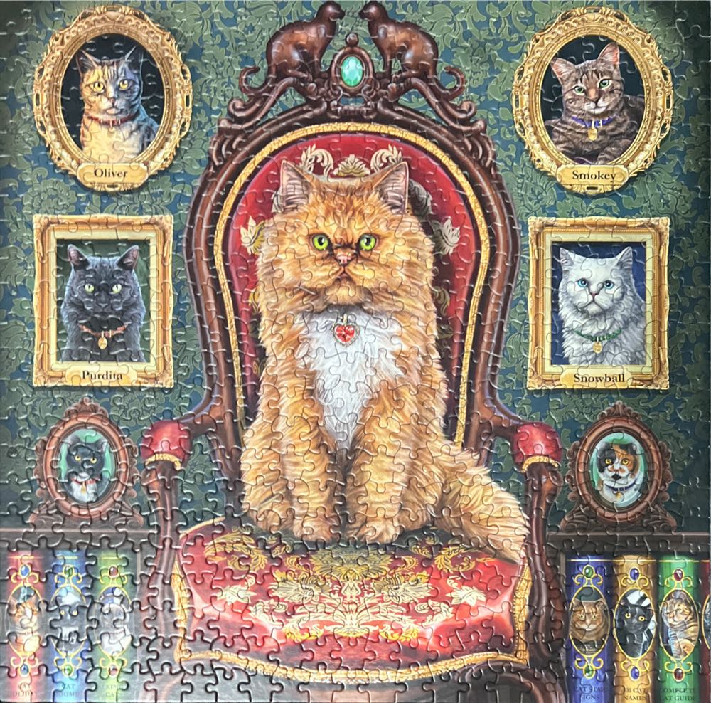 Mad About Cats - Ceaco puzzle collectible [Barcode 021081242110] - Main Image 3