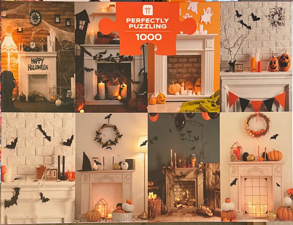 Halloween Fireplace Puzzle - Talking Tables puzzle collectible [Barcode 5052715136593] - Main Image 2