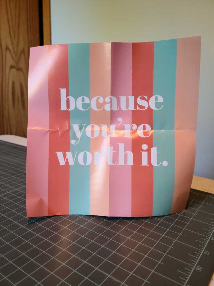 You’re Worth It Mini Puzzle - Mary Square puzzle collectible [Barcode 840139478710] - Main Image 2