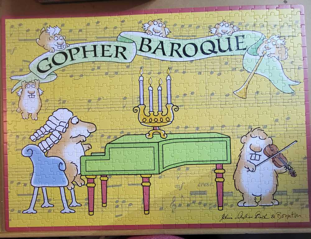 Gopher Baroque - Boyton For Puzzlers puzzle collectible [Barcode 9781665938556] - Main Image 2