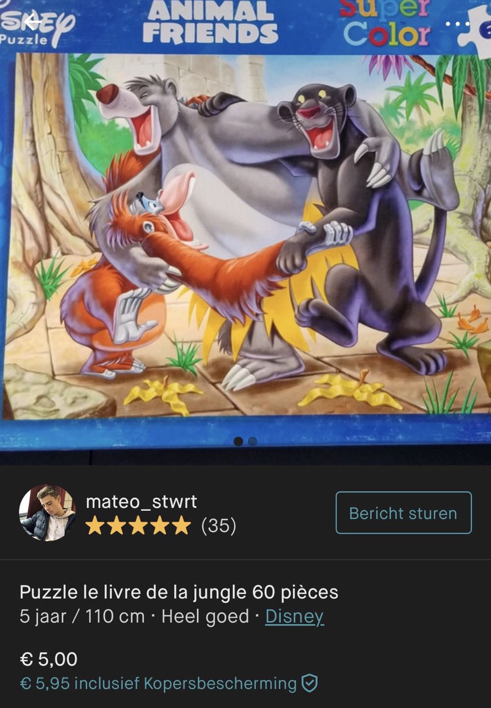 Jungle Book Scannen - Clementoni puzzle collectible - Main Image 3