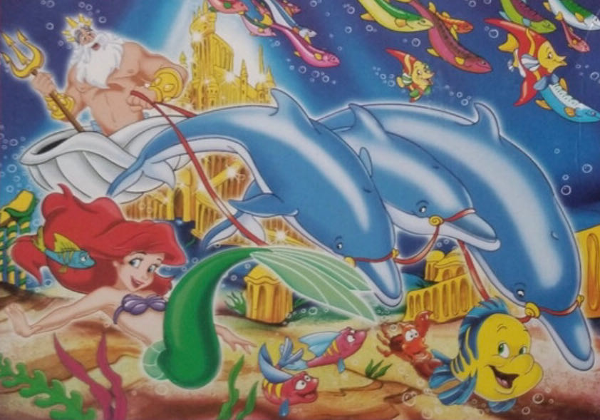 The Little Mermaid Scannen - Clementoni puzzle collectible - Main Image 2