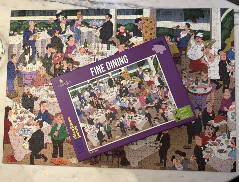 Fine Dining - Funbox🇦🇺 puzzle collectible [Barcode 643690102694] - Main Image 2