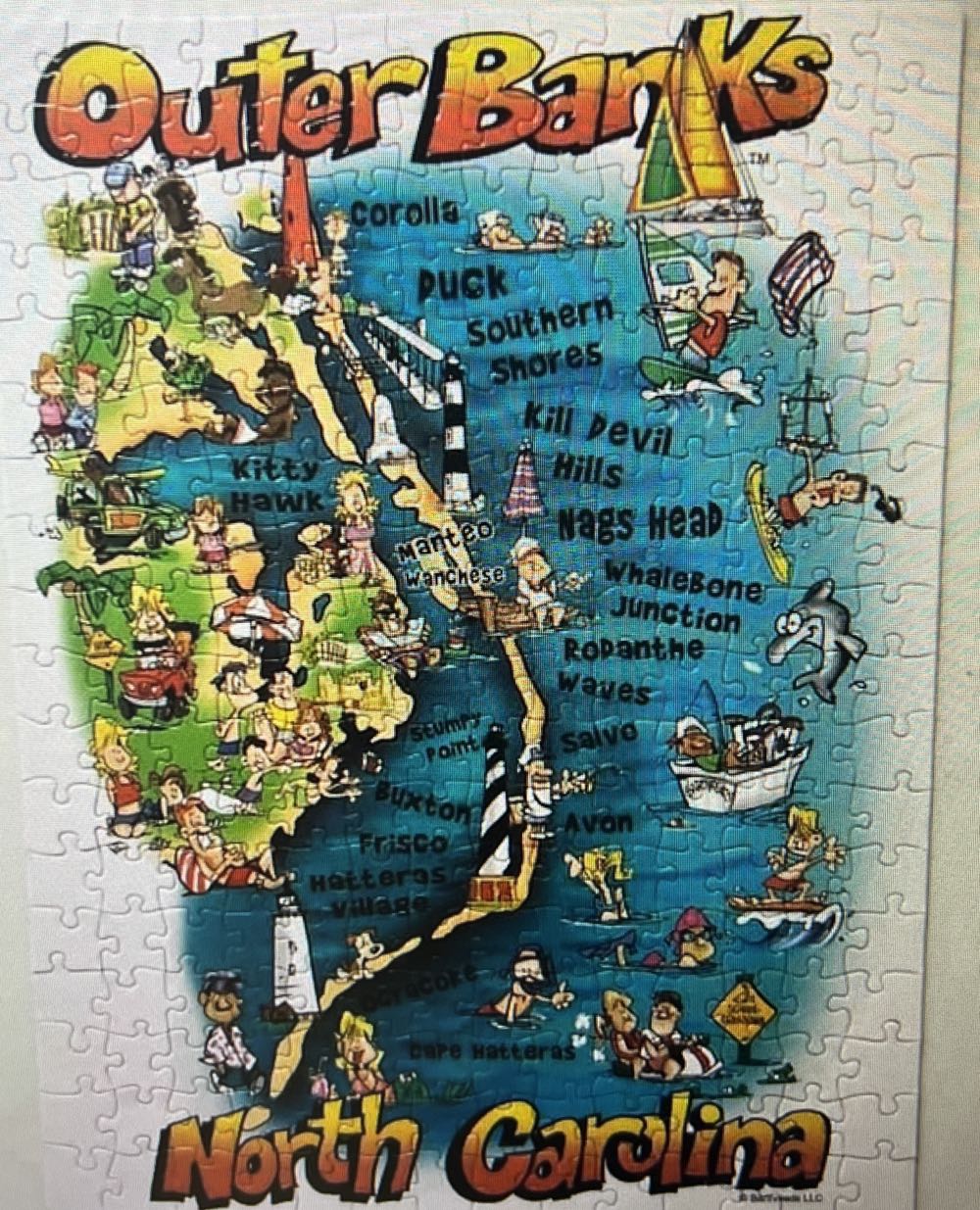 Outer Banks  - Heritage Puzzles puzzle collectible - Main Image 2