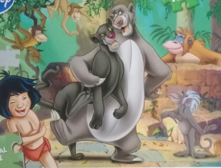 Jungle Book Scannen - Jumbo puzzle collectible - Main Image 2
