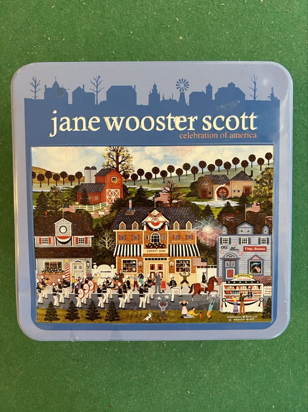 Celebration of America - Ceaco puzzle collectible [Barcode 021081033145] - Main Image 3