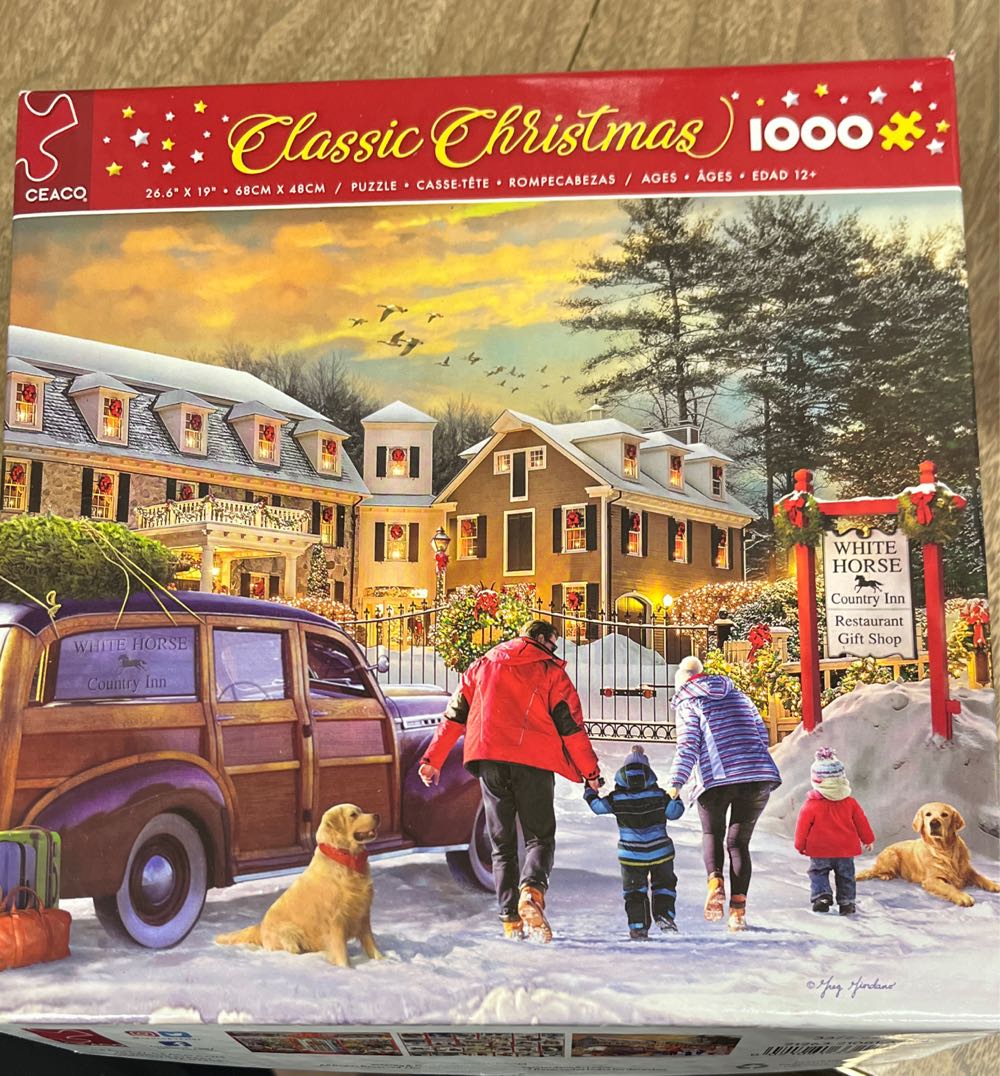 White Horse Inn - Ceaco puzzle collectible [Barcode 021081332934] - Main Image 2