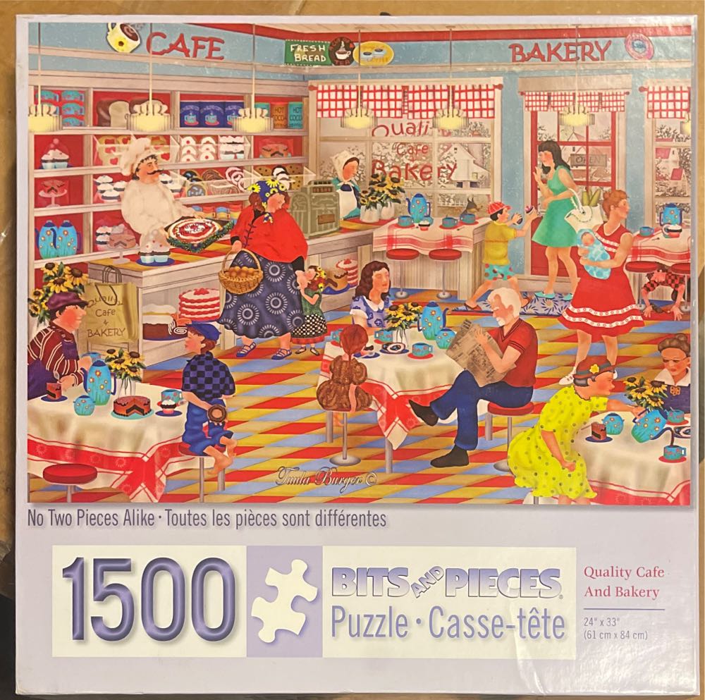 Quality Café And Bakery - Bits & Pieces puzzle collectible [Barcode 704812492045] - Main Image 1