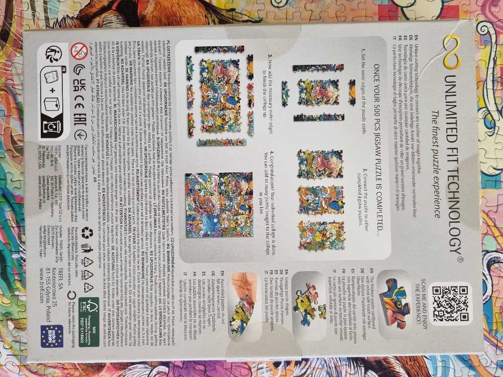 Nebulous - Trefl puzzle collectible [Barcode 5900511374223] - Main Image 3