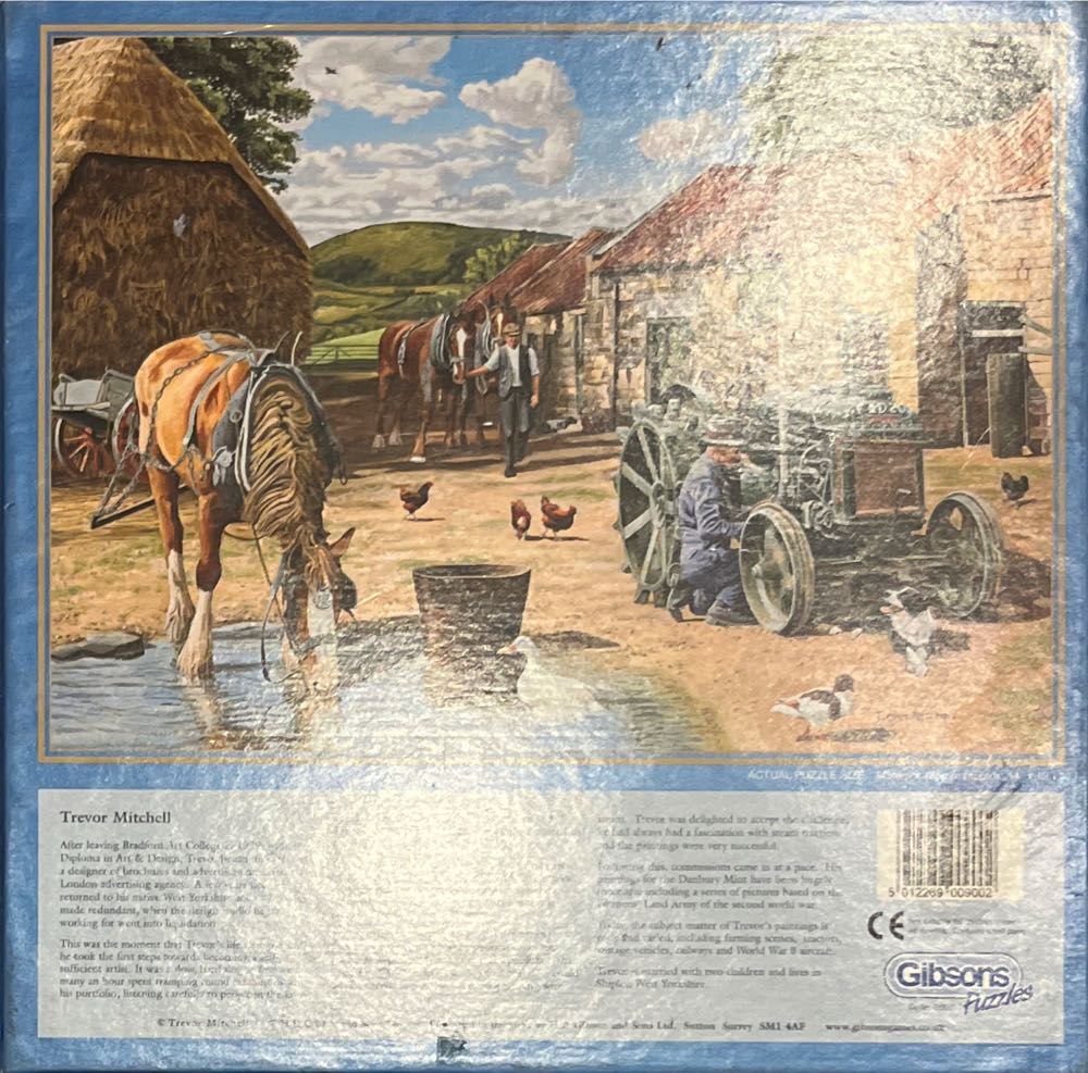 Pit Stop - Gibsons puzzle collectible [Barcode 5012269009002] - Main Image 2