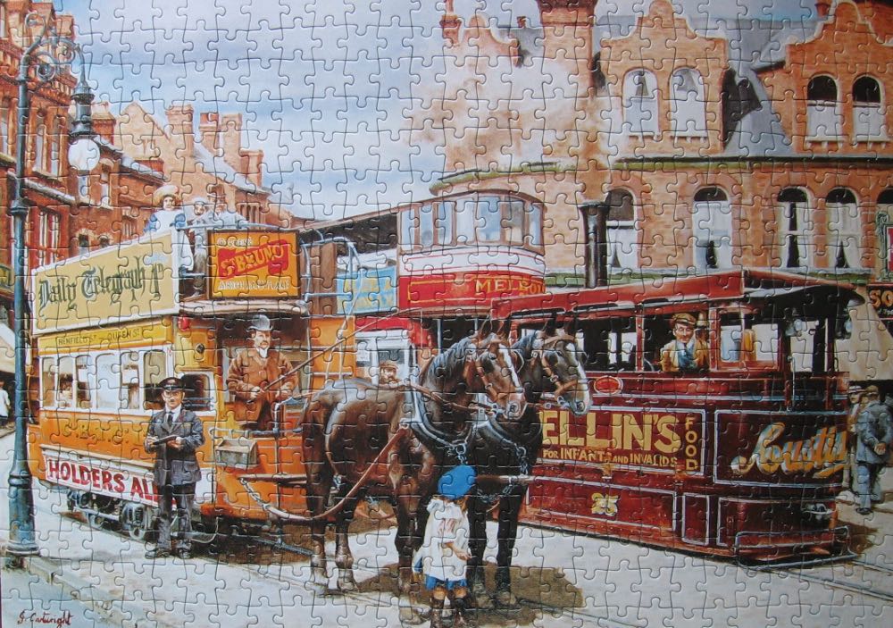 Days Gone By The Young Admirer - Falcon de luxe puzzle collectible [Barcode 8710126153222] - Main Image 2