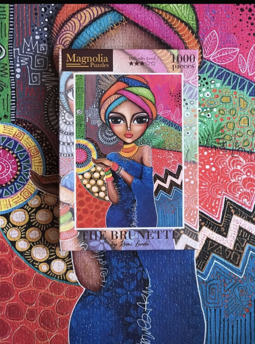 The Brunette - Magnolia puzzle collectible [Barcode 8699375068719] - Main Image 4