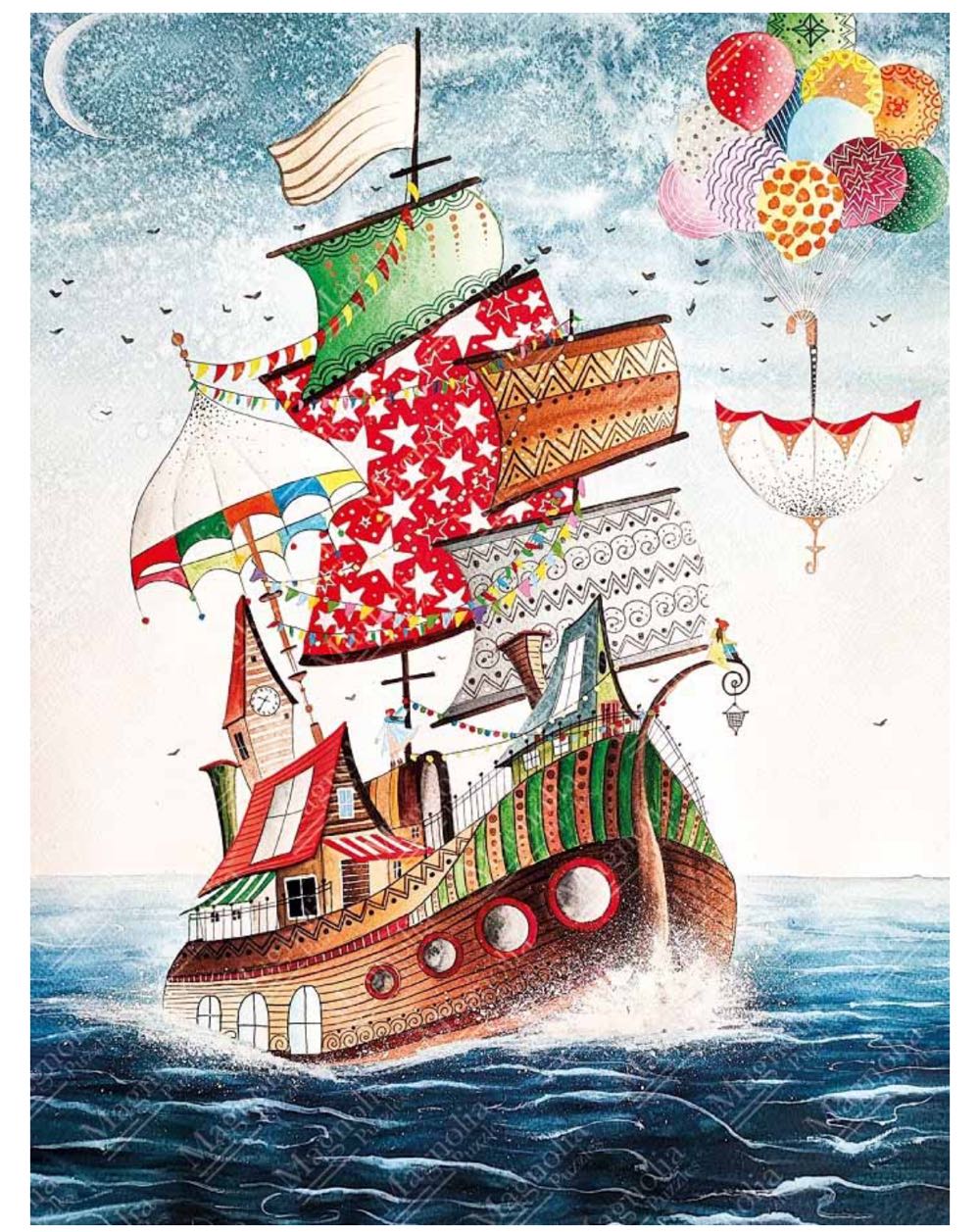 Free Ship - Magnolia puzzle collectible [Barcode 8699375068702] - Main Image 3