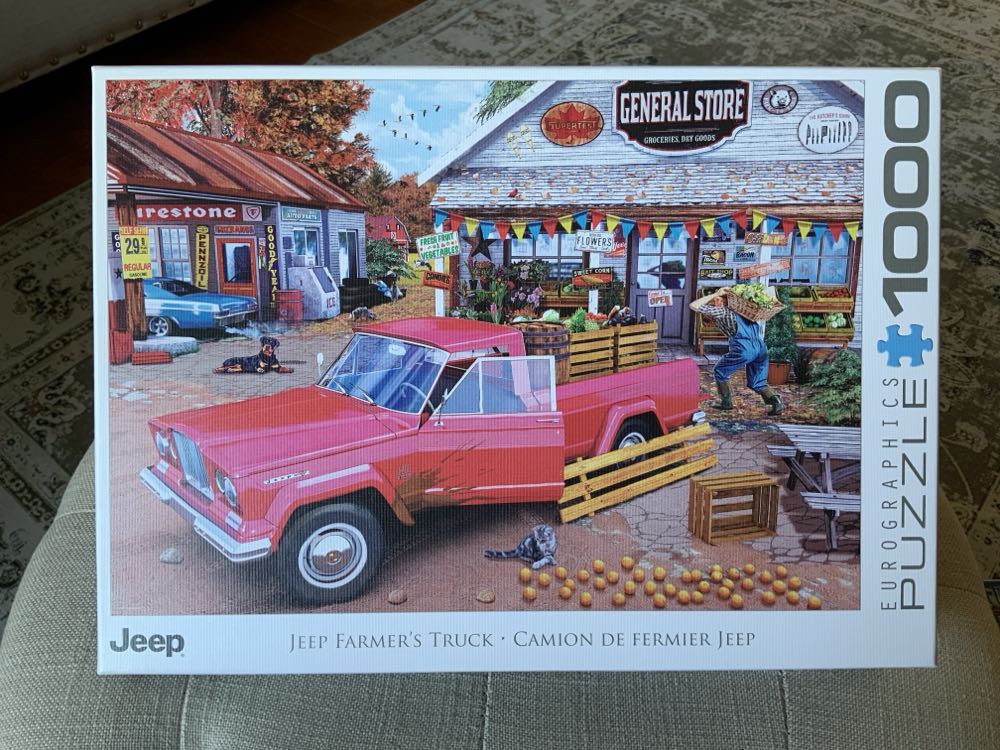 Jeep Farmer Truck  - Eurographics puzzle collectible [Barcode 628136657037] - Main Image 2