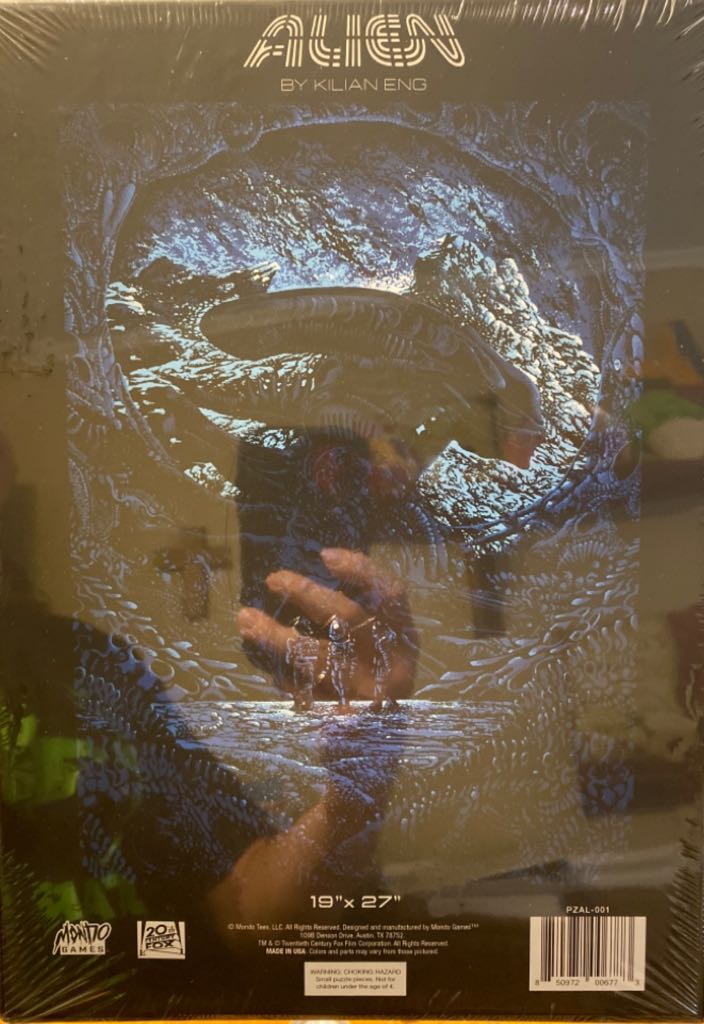Mondo: Alien - Mondo Games puzzle collectible - Main Image 2