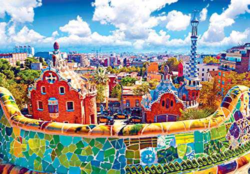 Kodak Piece Park Guell Barcelona - CraZArt puzzle collectible [Barcode 4895145419406] - Main Image 1