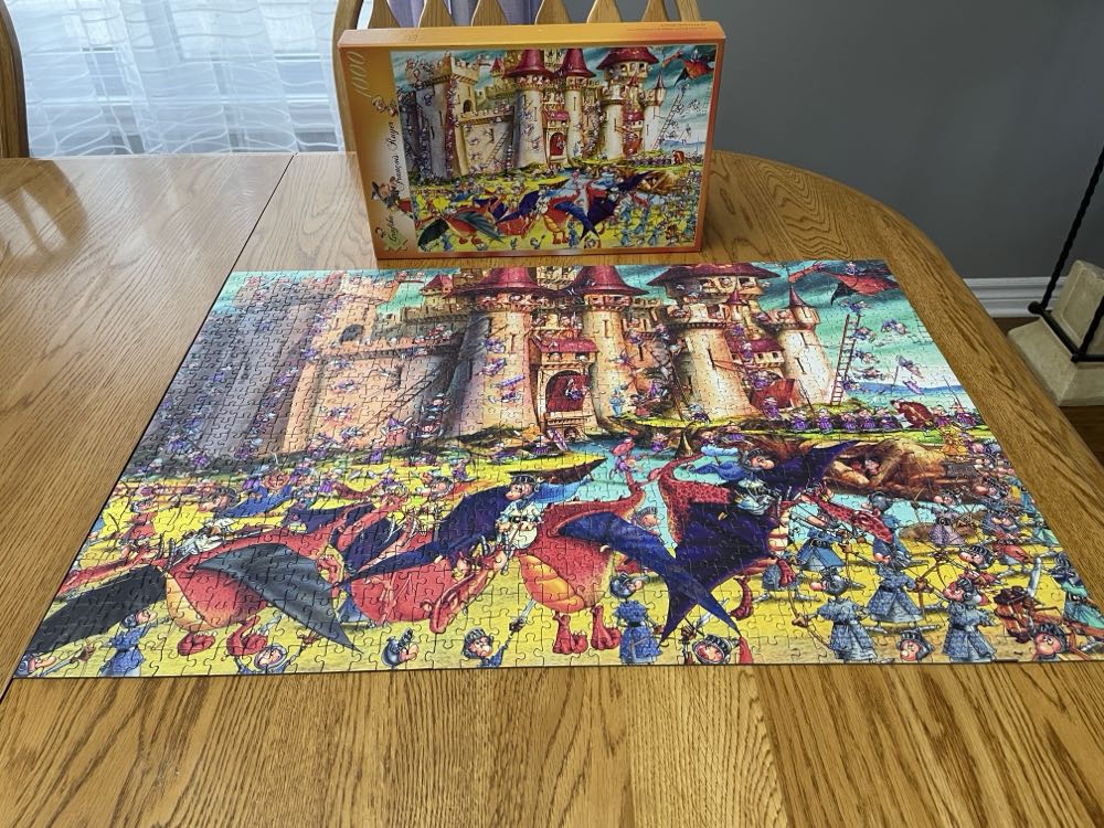 Siege Du Château Fort - Grafika puzzle collectible [Barcode 3663384014413] - Main Image 2