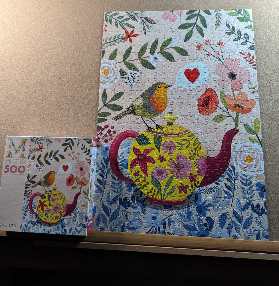 Love, Bird - Buffalo Games puzzle collectible [Barcode 079346338061] - Main Image 3