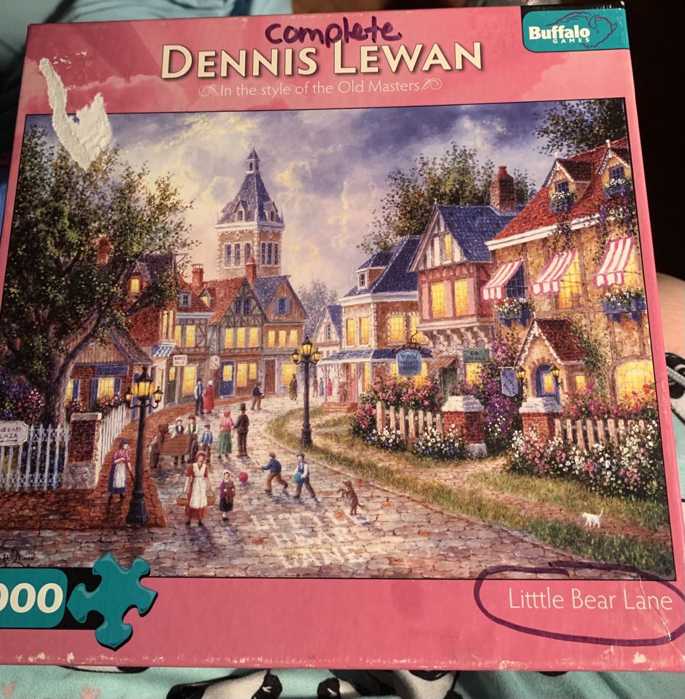 Little Bear Lane - Buffalo Games puzzle collectible - Main Image 1