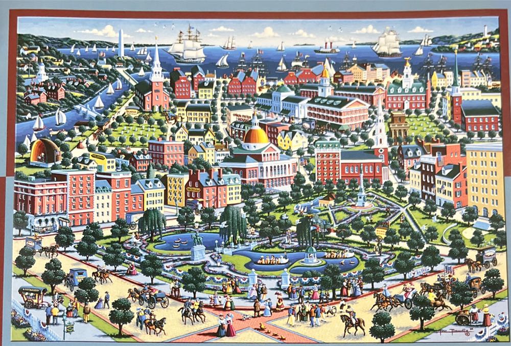 Boston - Masterpieces, Inc. puzzle collectible [Barcode 705988400551] - Main Image 2